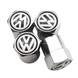 Набір ковпачків на ніпель для автомобіля VOLKSWAGEN 4шт