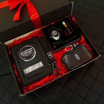 Подарунковий набір 4в1 для власників GEELY