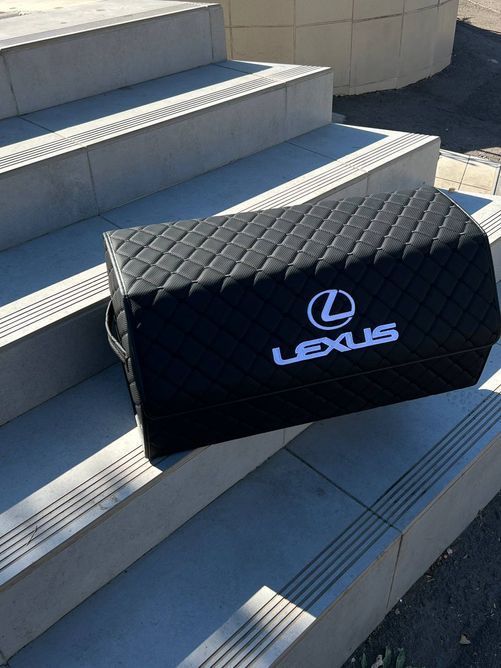 Органайзер из натуральной кожи с вышивкой LEXUS Размер по выбору