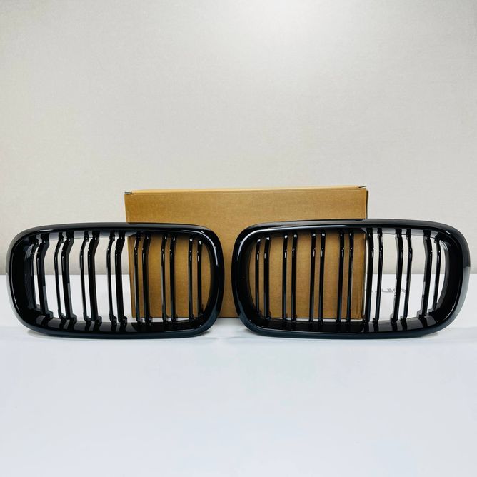 Решетки радиатора BMW X5 F15 X6 F16 ноздри двойные глянцевые