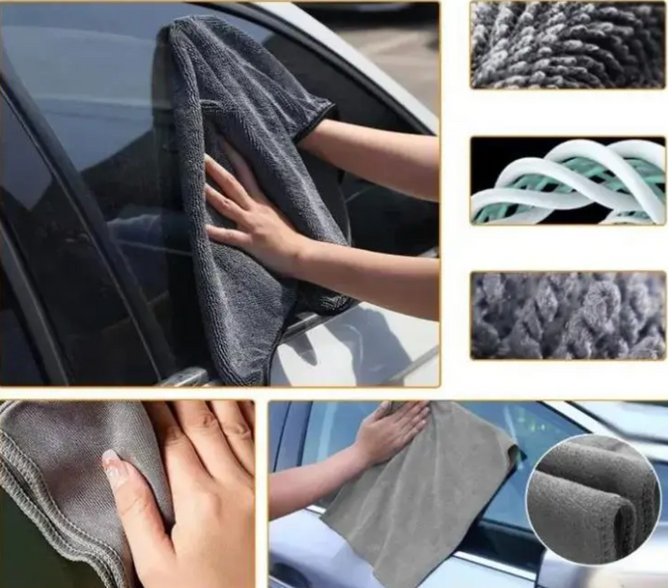 Набір для миття та детейлінгу автомобіля Flex Drive, 9 в 1