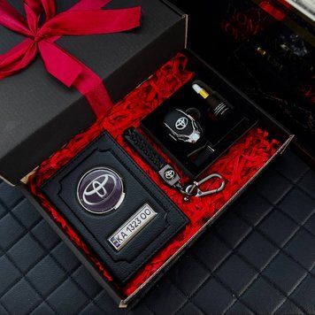 Подарунковий набір 3в1 для власників TOYOTA