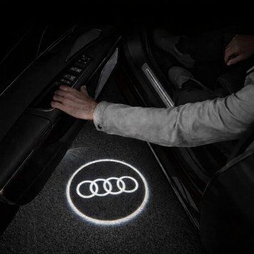 Підсвічування дверей з логотипом AUDI 2шт