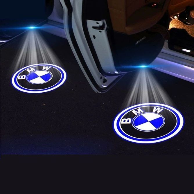 Підсвічування дверей з логотипом BMW 2шт