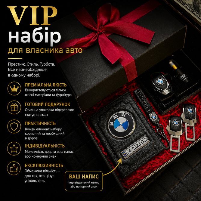 Подарунковий VIP набір для власників BMW